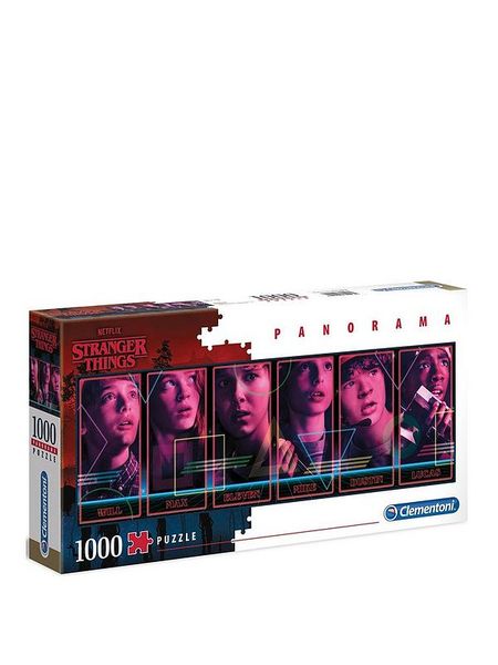 Clementoni Special Series 1000 Pieces Puzzle - Stranger Things Panorama