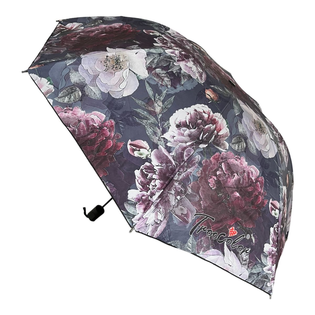 Floral Print Travel Umbrella