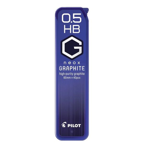 Pilot Neox Graphite Leads HB 0.5mm 20 Per Tube x 12