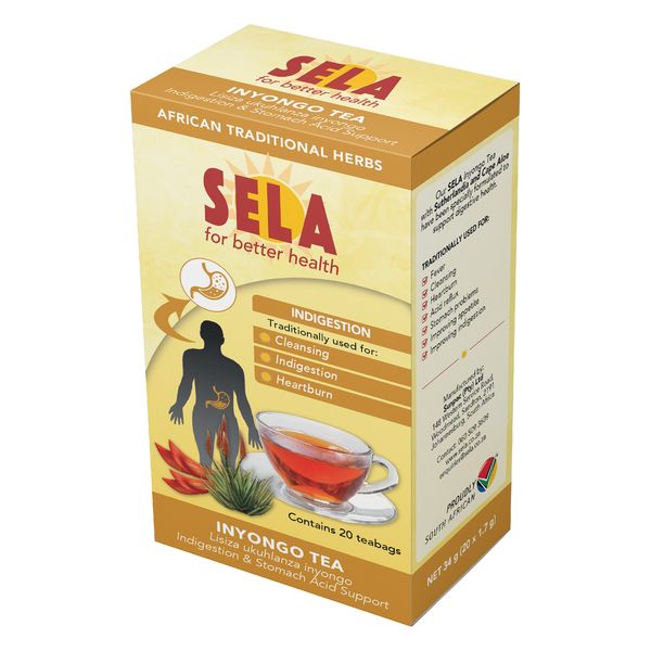 SELA Inyongo Tea - 20 Tea Bags