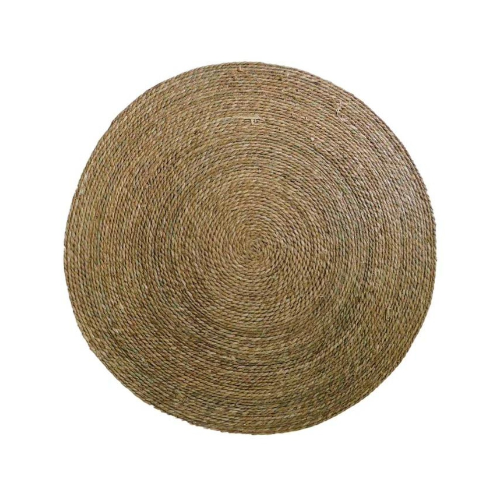 Round Handwoven Grass Mat - Natural Elegance for Every Space | Shop ...