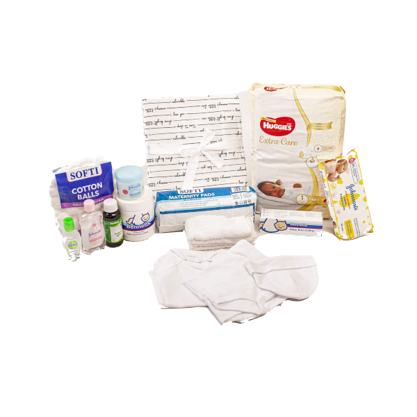 Pre-Packed baby hospital bag with Foldable Multi-Functional baby diaper bag