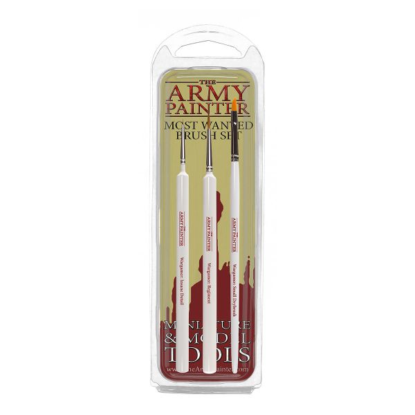 Army Painter Most Wanted Brush Set