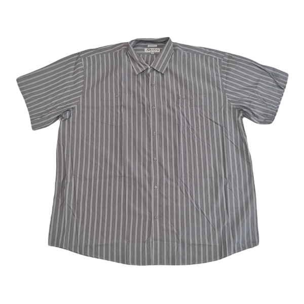 Sterling Stripe Shirt Grey/White/Blue image