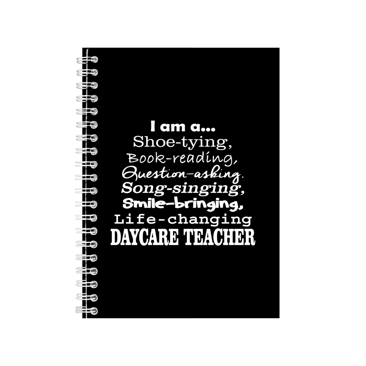 Daycare Notebook Best Teacher's Day Gift Idea Writing Books Notepad