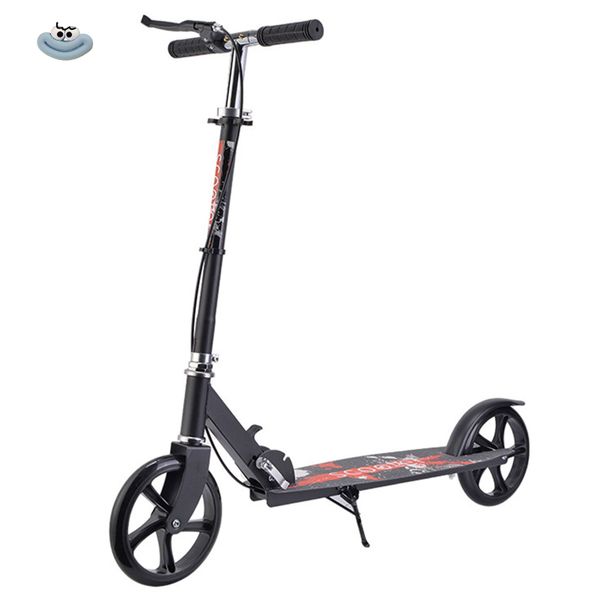 Foldable Adult and Kids Scooter with Handbrake Foot Brake,Adjustable,Safe