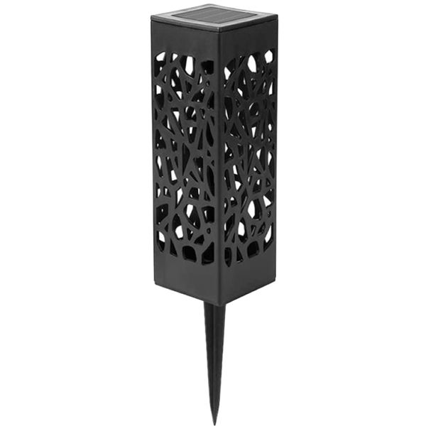 Garden Decor Novelty Pattern Creating Solar Light Set of 2