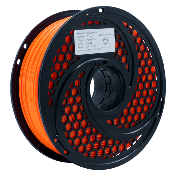SA Filament ABS Premium Filament 1kg - Orange