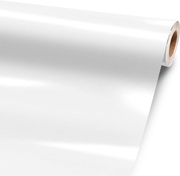 High Gloss White Interior Vinyl 10 meter