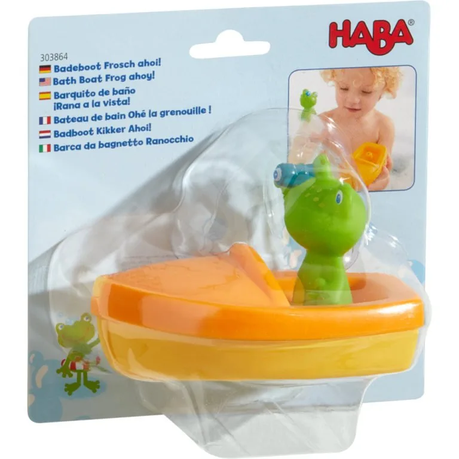 Haba Bath Boat Frog Ahoy! Image