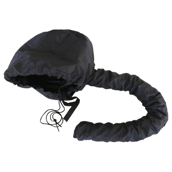 Soft Hood Hair Dryer Attachment - Black