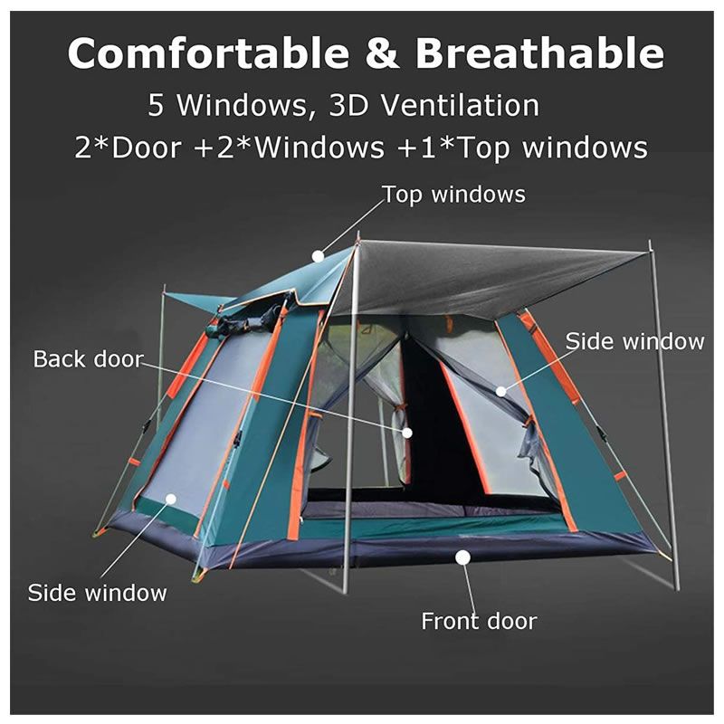 4 shop sleeper tent