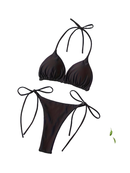 Strapless Bra, V-Shape Bottom, Women's Swimsuits and Clothing
