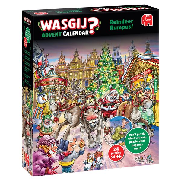 Jumbo Wasgij Christmas Advent Calendar Puzzle - 54 Pieces
