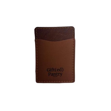 Gift(ed) Pantry | Handmade Leather Card Holder Image