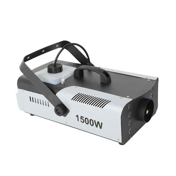 1500W Portable Smoke and Fog Machine with 8 LED Lights and Remote Control