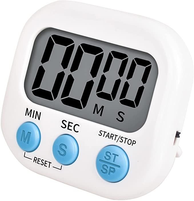 How To Use Kitchen Timer Electronic Calculator