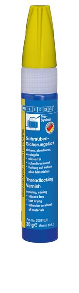 WEICON Threadlocking Varnish 30g Yellow - Screw Locking &amp; Corrosion