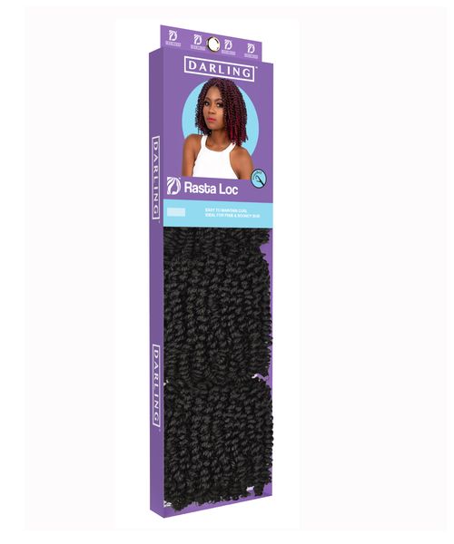 Darling - Rasta Loc Bob 1/39 Black/Auburn