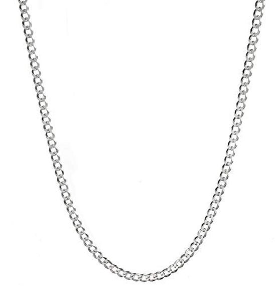 Solid stainless steel Cuban necklace and bracelet set