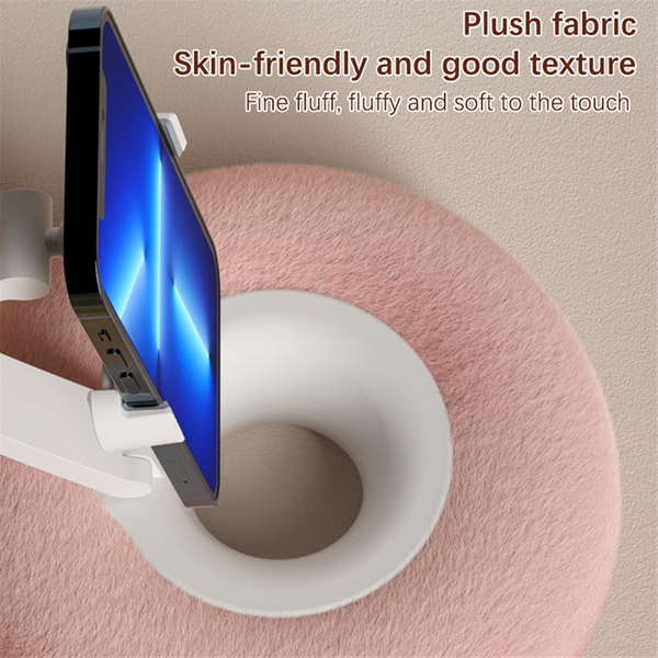 Mobile Phone Pillow Holder Bed Sofa Adjustable Soft Pillow Stand B