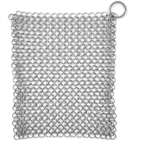 Stainless-Steel Chain Mail Scrubber - Lee Valley Tools