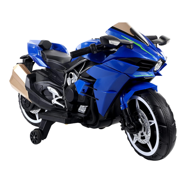 12V Powerful Rechargeable Kids Electric Motorcycle - Stepless Speed