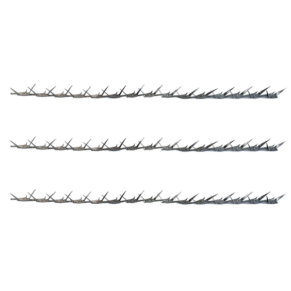 3x Fame Fence Stainless Steel Intermediate Spikes (1450MM)