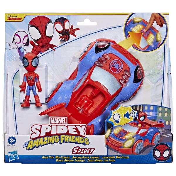 Spidey and Friends - Glow Tech Vehicle Web Crawler