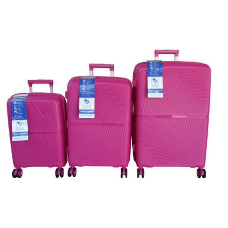 Unbreakable Travel Luggage 3 Piece Suitcases Spinner Shop Today. Get it Tomorrow takealot