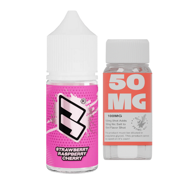 Bard Strawberry Raspberry Cherry 50mg 30ml Longfill Kit