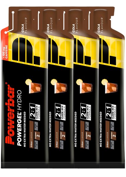 PowerBar PowerGel Hydro Cola 67ml (4 Pack)