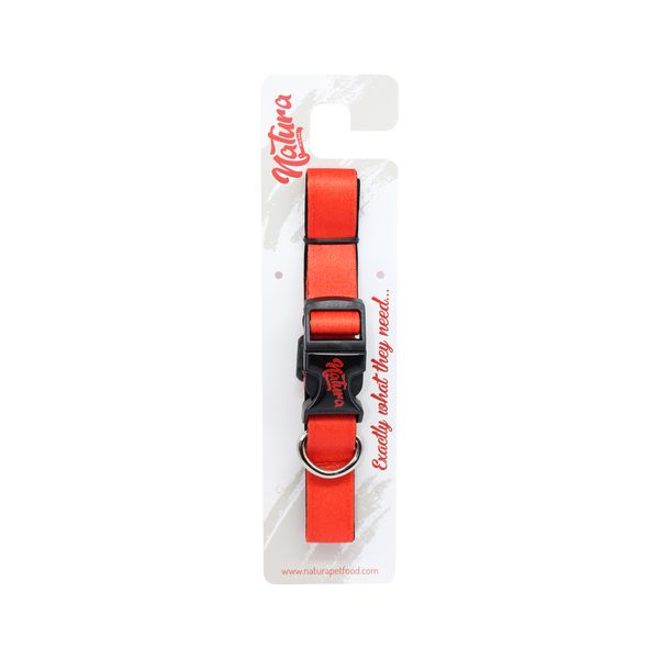 Natura Dog Collar - Red ML