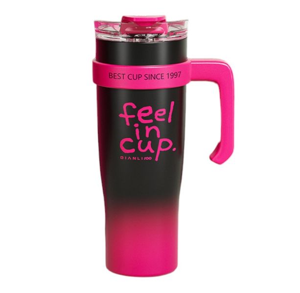 Giant 1200ml Thermal Tumbler with Ceramic Liner - Gypsy Red