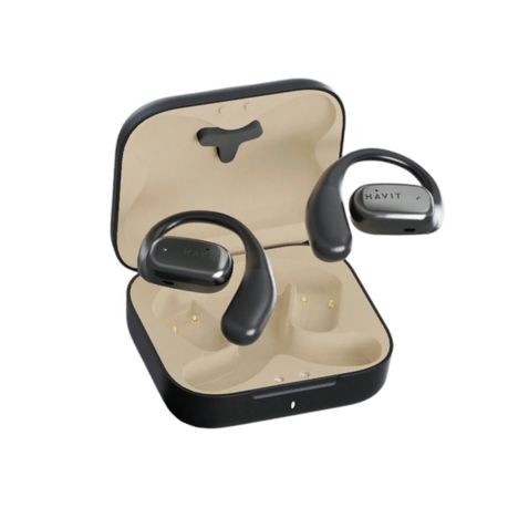 HAVIT - OWS902 - Bone Conduction Earbuds With High Resolution Audio - Black Image