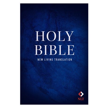 NLT Compact Bible, Blue, Paperback (Small Bible) Image
