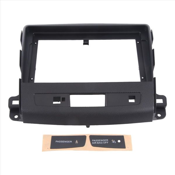 9 Inch Car Dvd Frame Audio Dash Trim Kits Compatible with Mitsubishi