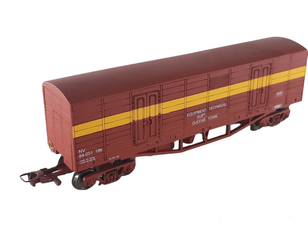 South African Model Train SAR Technical Breakdown Wagon Queens Town