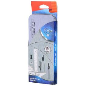 Math Geometry Kit - 9-Piece Student Set with Storage Box | Shop Today ...