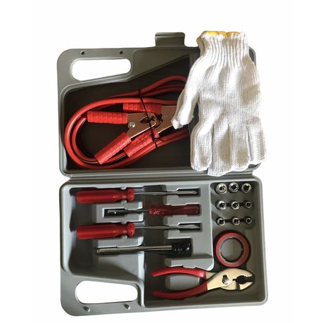 Vehicle Tool Kit - 17 Piece Emergency Roadside Kit, Shop Today. Get it  Tomorrow!