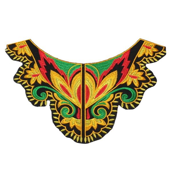 Fashion Wild Ethnic Style Lace Embroidery Collar Embellishment (32cm)