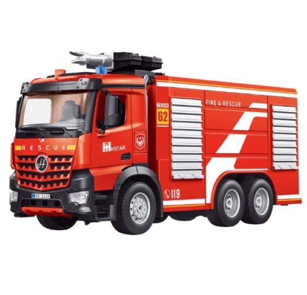 Fire Truck With Water - Battery-Powered R/C Car