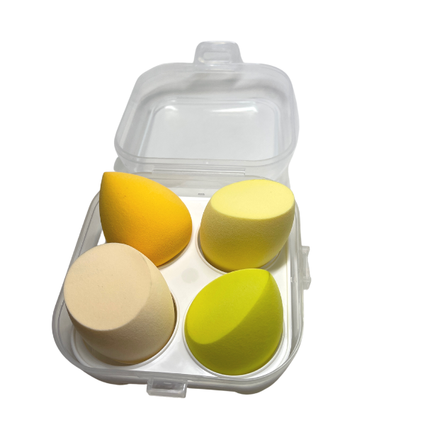 4 Pieces Assorted Beauty Blenders