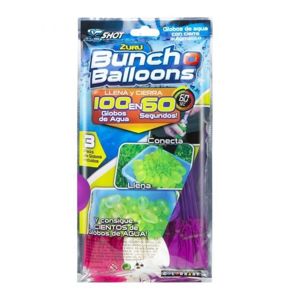 X Shot 01213 Zuru Bunch O Balloons - Rapid Fill,3 Pack - Parallel Import