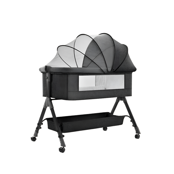 Newborn Baby Crib Stroller/Bedside With Storage Basket And Mosquito Net