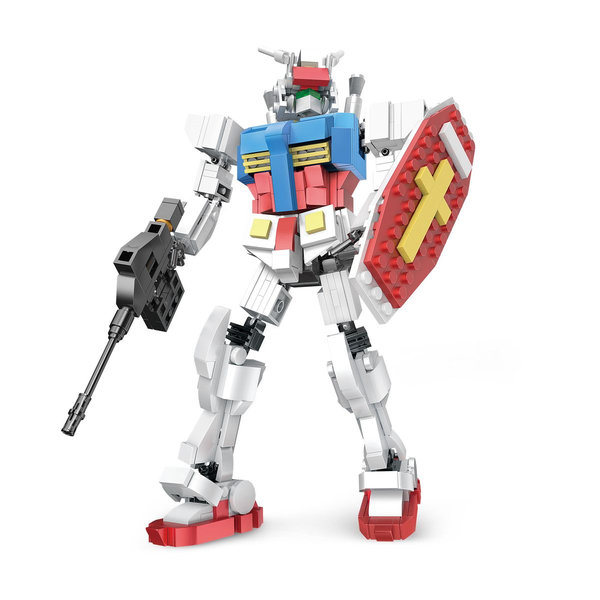 549 Pieces Kids Building Blocks Robot Warrior Fighter Toy