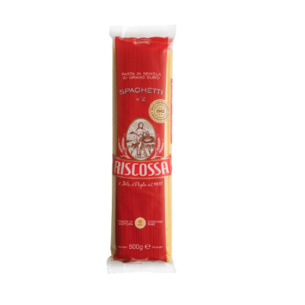 Riscossa - Spaghetti Pasta 500g (Whole Wheat)