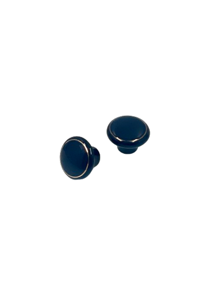 Modern Rural Orchid Retro Ceramic Door Knob Furniture Pulls Drawer