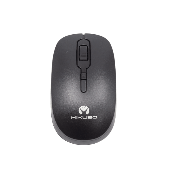 Mikuso 4 Buttons + 1 Wheel Wireless Mouse [MOS-W085 BK]