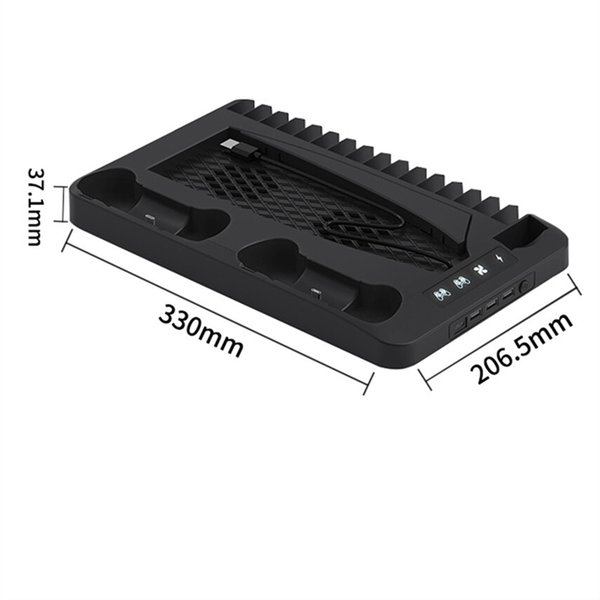 for Ps5 Host Heat Dissipation Base for Ps5 Handle White